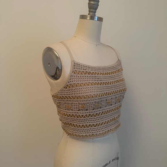 Philosophy di Alberta Ferretti Beaded Top - Picture 3 of 5